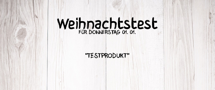 Bild zur Nachricht von Testato 33