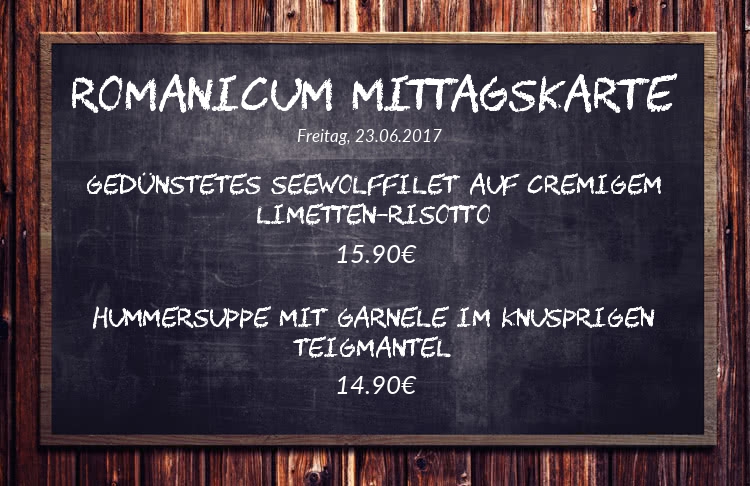 Bild zur Nachricht von Cafe & Restaurant im Romanicum