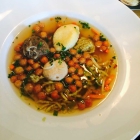 Foto zu Klosterbräuhaus Ursberg: Eine schwäbische Hochzeitssuppe