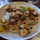 Foto zu Restaurant im Hotel Steuermann: Gebratener Lachs 