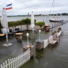 Foto zu Altes Fährhaus: Die Schlei-Terrasse war heute leider geschlossen ... :-D Aber drinnen war es sehr gemütlich.
