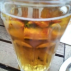 Foto zu Melange: 1 Glas Apfelschorle im Glas!