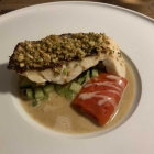 Foto zu Hotel & Restaurant Alte Schule Fürstenhagen: 14.9.25 Gang 3 Hecht. Paprika, Kartoffel