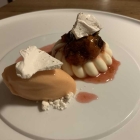 Foto zu Hotel & Restaurant Alte Schule Fürstenhagen: Gang 4 weiße Schokolade, Zwetschge