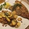 Ostseeflunder mit Bratkartoffeln