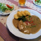 Foto zu Gasthof Zum weißen Schwan: Eschawecker Zoiglschnitzel