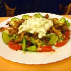 Foto zu Maier-Wirt: Salat mit Gyros