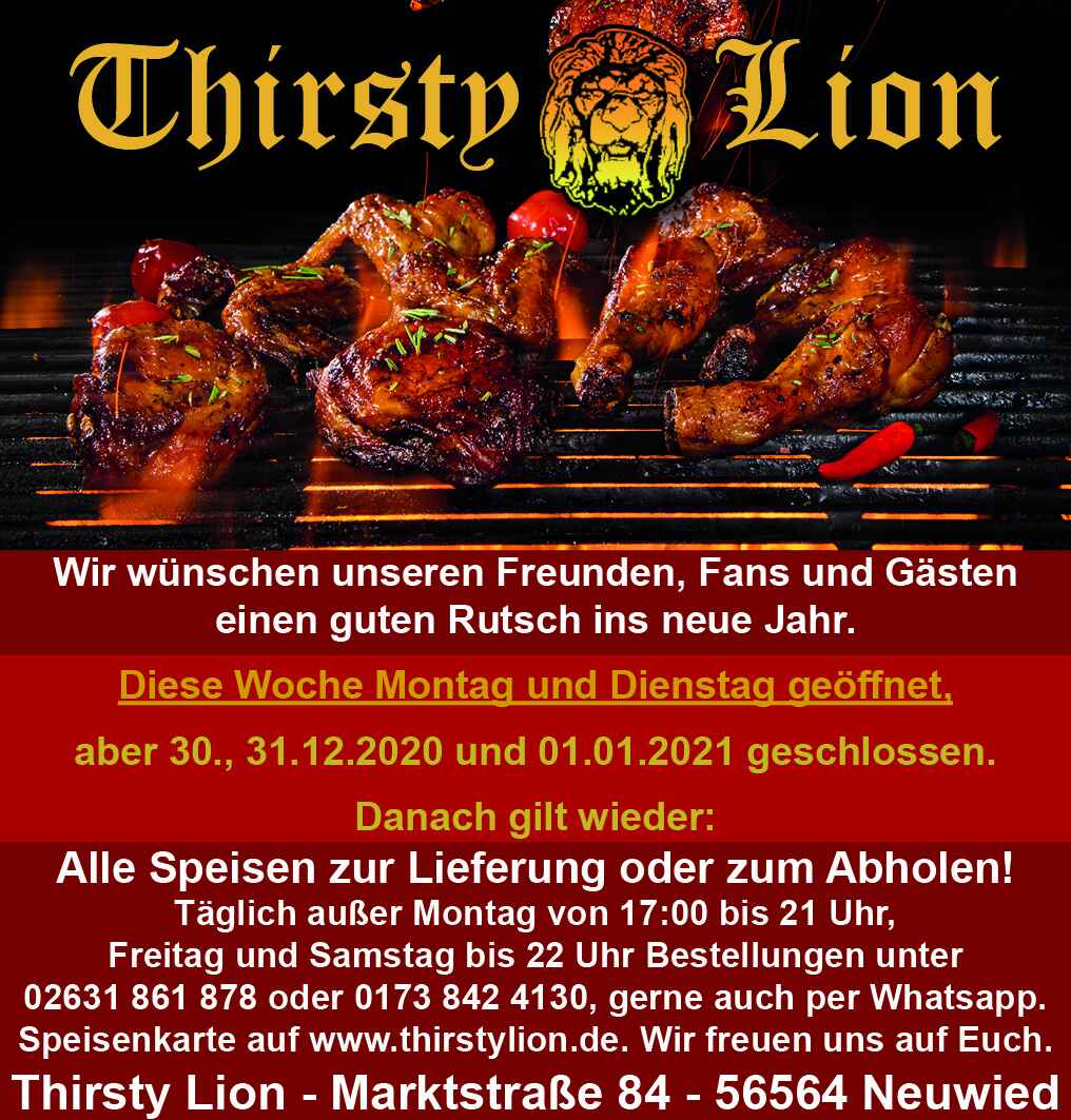 Bild zur Nachricht von Mr. Martin's Thirsty Lion