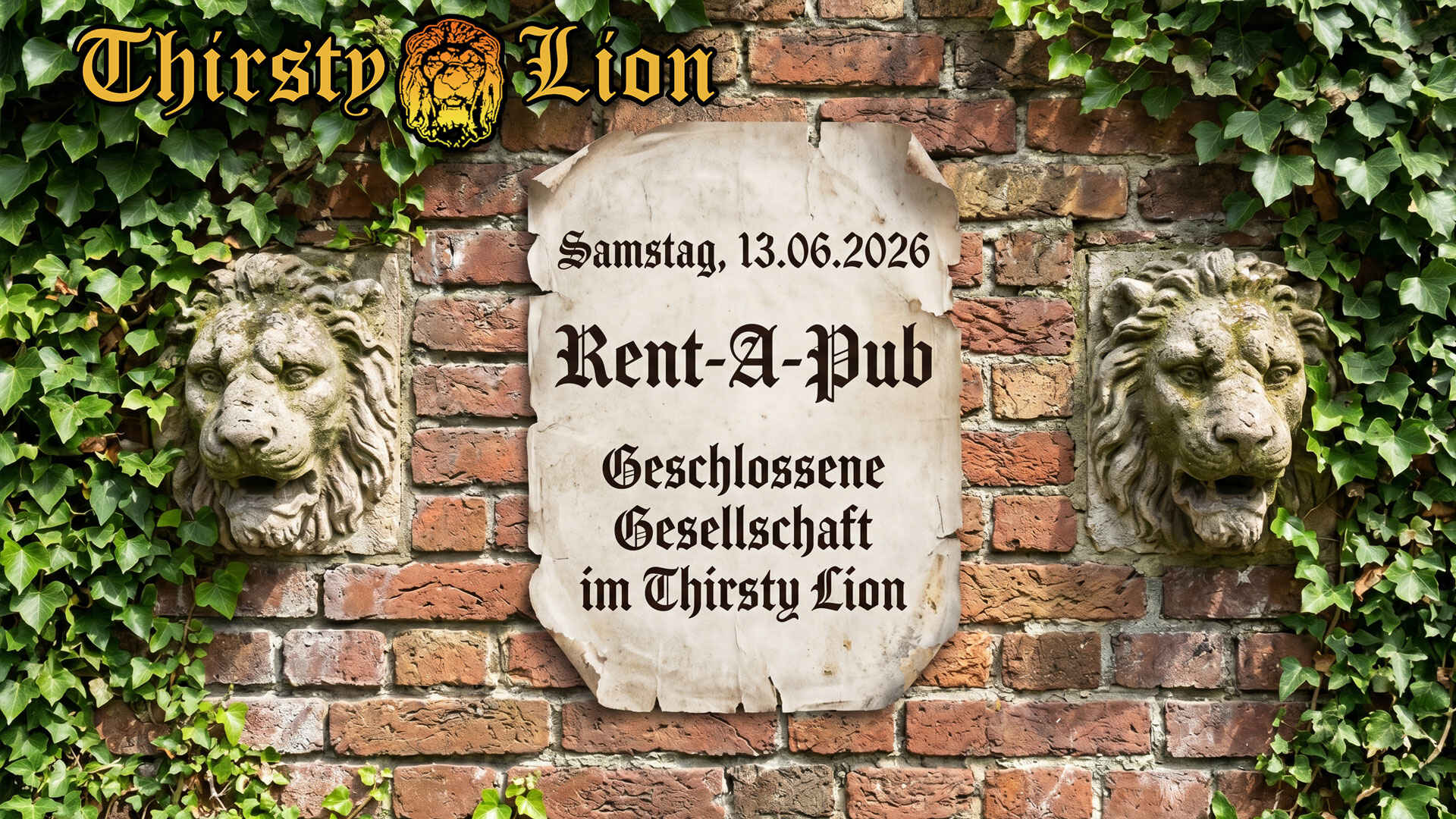 Bild zur Nachricht von Thirsty Lion