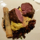 Foto zu Restaurant 1854 im Hideaway-Hotel Marienhöh: Donald Russel Lammhüfte