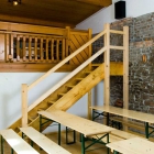 Foto zu Zum Schlössle Finningen - Restaurant Hotel: Rustikal eingerichtet, ideal für den Junggesellenabschied oder Live-TV