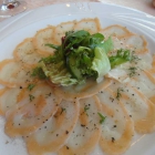 Foto zu Fegetasch: Carpaccio von Kabeljau und Lachs