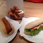 Foto zu Nordsee: Garnelenbox, Backfischbaquette