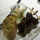 Foto zu Tim`s Steakhouse: Vorspeise: Knoblauchspieße