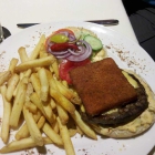 Foto zu Tim`s Steakhouse: Chili-Cheese-Burger (nicht auf der Karte, stand auf der Tagestafel)