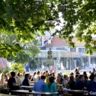 Foto zu Wirtshaus am Bavariapark: Biergarten