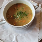 Foto zu Restaurant Zum Erker: 23.10.25, Sollte Linsensuppe sein, war aber Gemüsesuppe .l