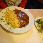 Foto zu Landgasthof ,,Zum Alten Wirt'': Kalbsrahmbraten