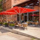 Foto zu Restaurant Zum Speicher im Hotel Stadtgut: Terrasse