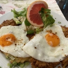 Foto zu Sonja's Stadt-Café: Hausgemachte Rösti mit Spiegelei