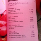 Foto zu Cafe und Frischkorn-Waffelbäckerei Gutshof Insel Usedom: Waffelbäckerei Speisekarte
