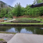 Foto zu Herzogliche Fischzucht Wildbad Kreuth: 14.05.26, Zuchtanlage - Außenbereich