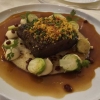 Rücken vom Hunsrücker Hirsch I Rosenkohl I Selleriecreme I Nusspfannkuchen