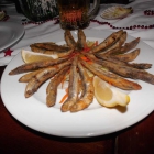 Foto zu Restaurant ohne Namen Neuer Pferdemarkt 16: Frittierte Sardinen