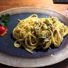 Foto zu Ristorante Amici: Spaghetti Thai-Bolognese - wenig Fleisch und Zitronengras war anscheinend gerade aus - für 16,90 € überteuert
