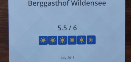 Bild von Berggasthof Wildensee