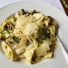 Foto zu Restaurant Bel Air im Land- und Golfhotel Alte Fliegerschule: Pasta mit Pfifferlingen