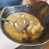 Reichliche Suppeneinlage