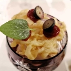 Foto zu Restaurant Garbo zum Löwen: Sauerrahmeis aus dem Schwarzwälder Kristallglas