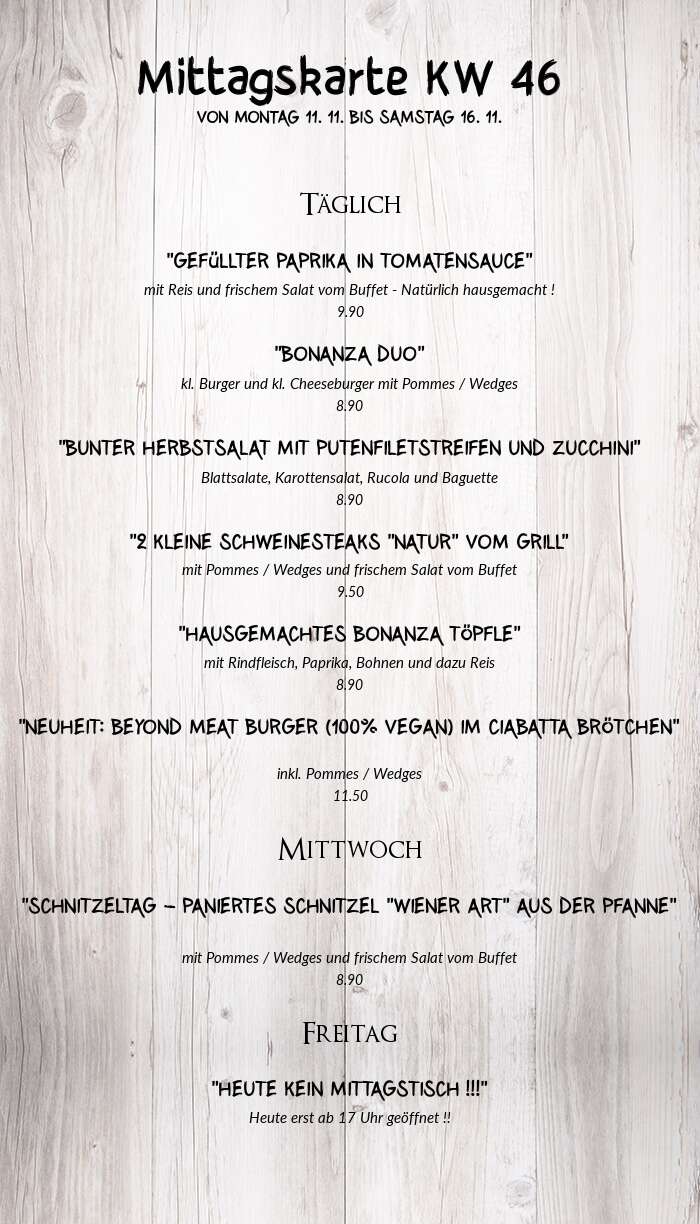 Bild zur Nachricht von Bonanza Steakhouse - Im Roten Ochsen Aalen