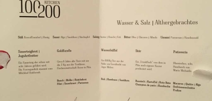 Bild von 100/200 Kitchen · Gourmetrestaurant