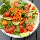 Foto zu Carpe Diem: Beilagensalat zur Pasta - mit pikantem Dressing