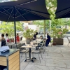 Der Terrassenbereich.