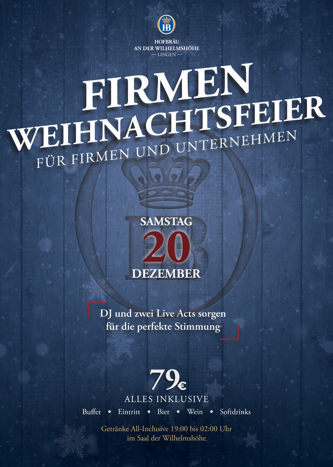 Firmen Weihnachtsfeier
