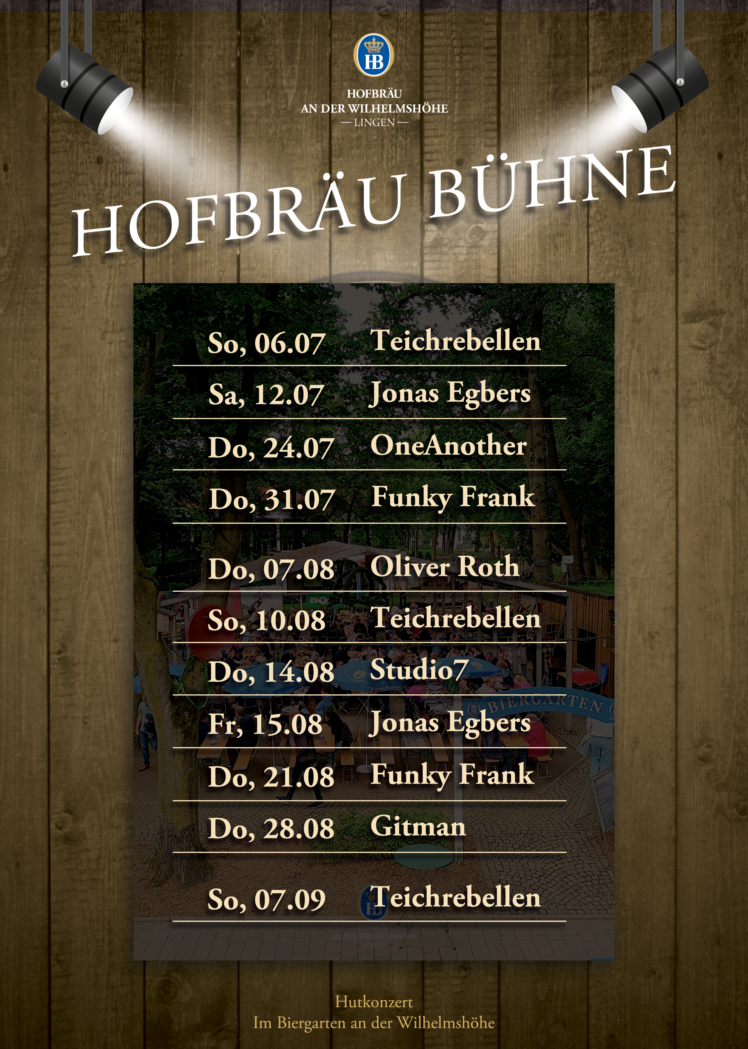 Hofbräu Bühne - Live-Musik