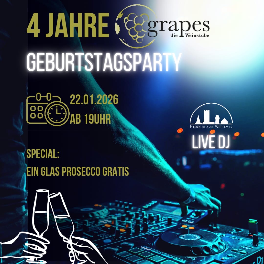 Bild zur Nachricht von grapes - die Weinstube