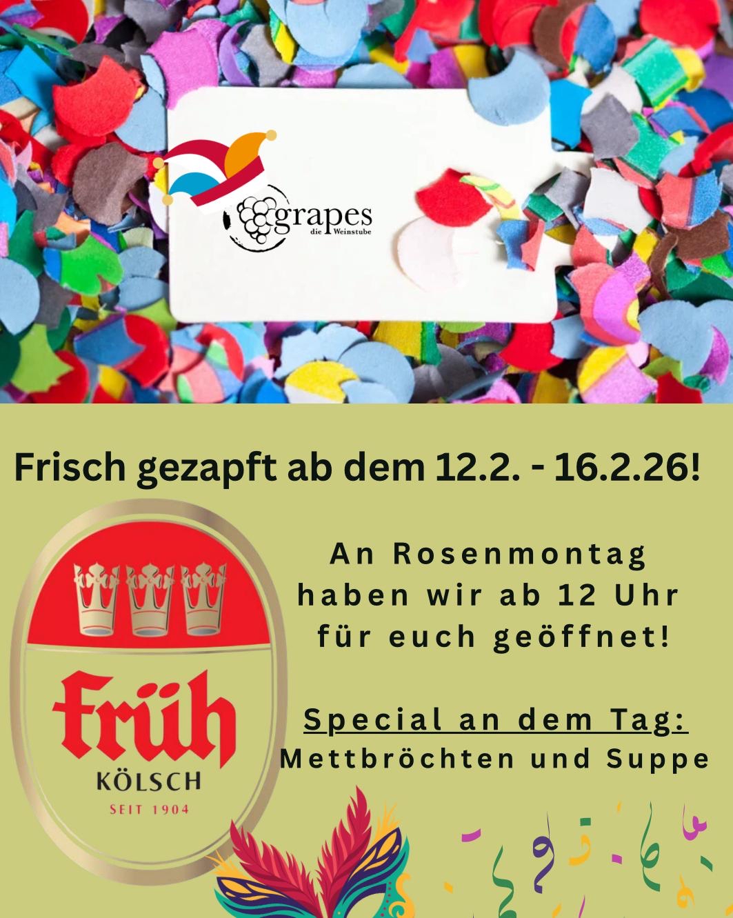 Bild zur Nachricht von grapes - die Weinstube