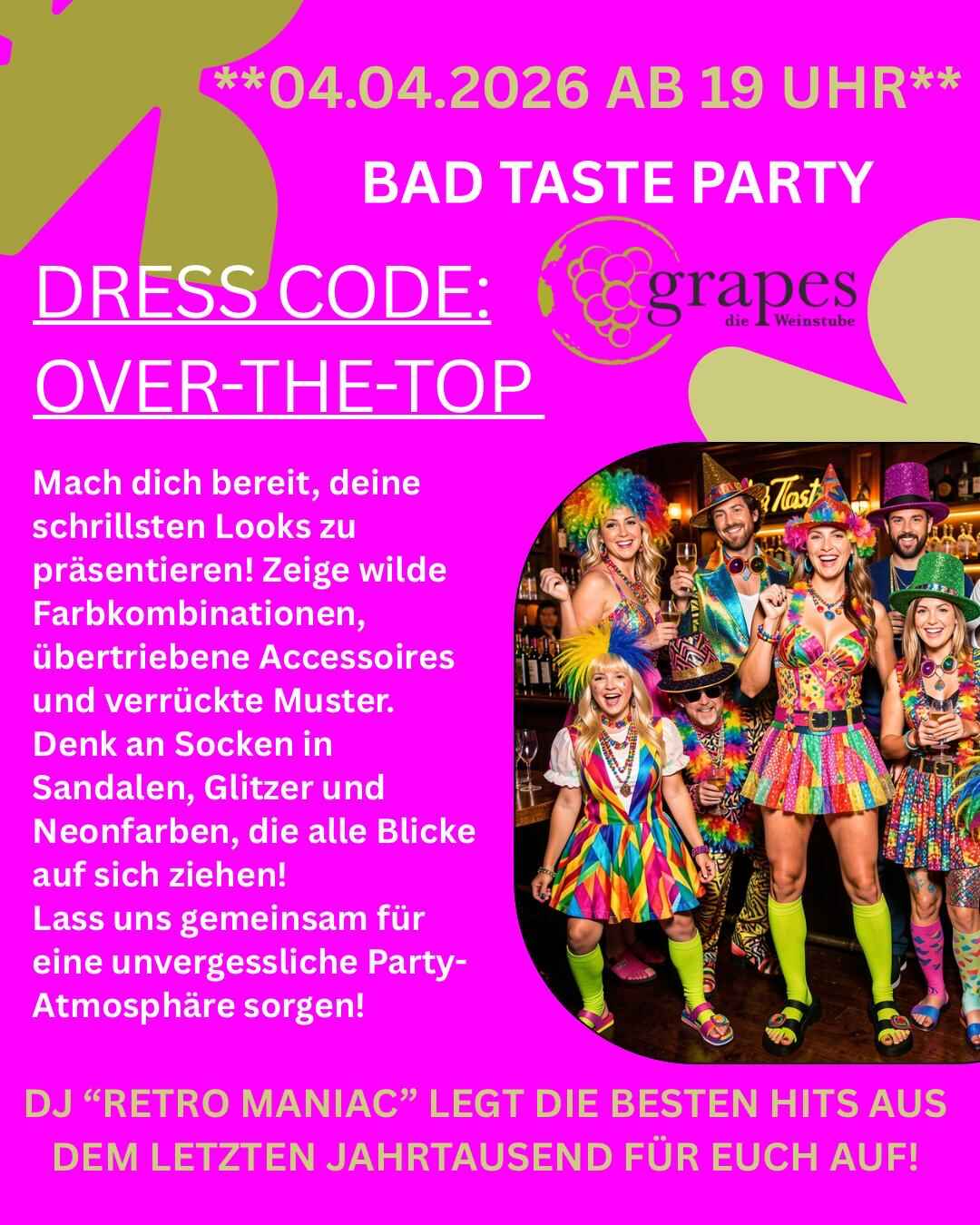 Bild zur Nachricht von grapes - die Weinstube