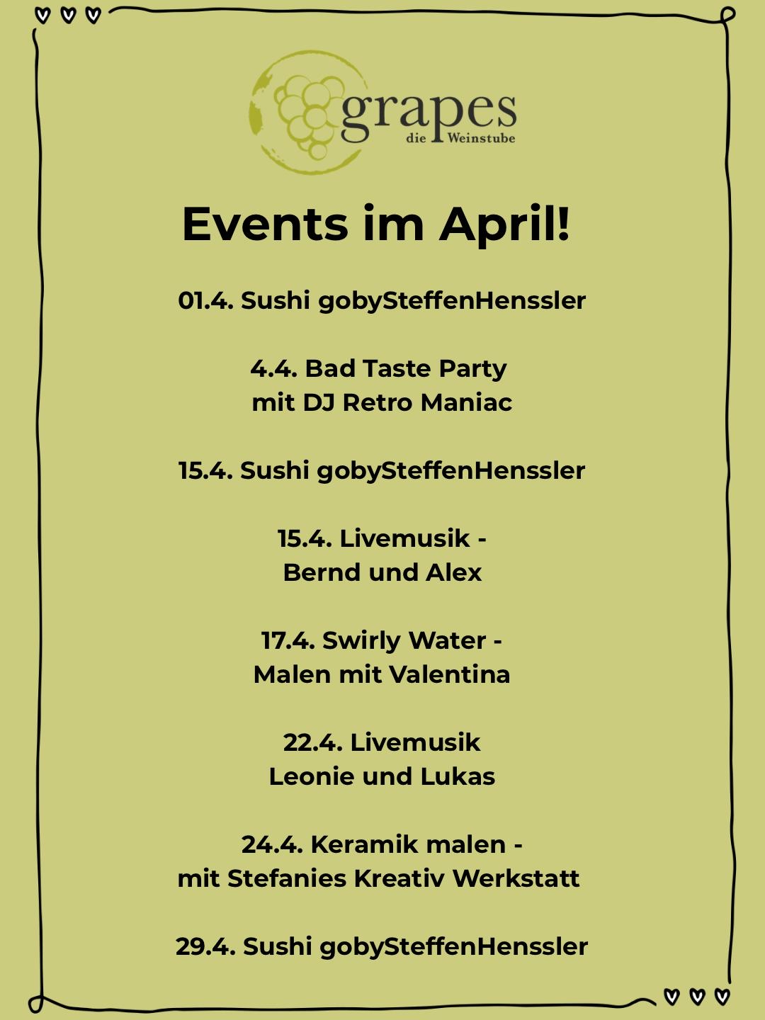 Bild zur Nachricht von grapes - die Weinstube