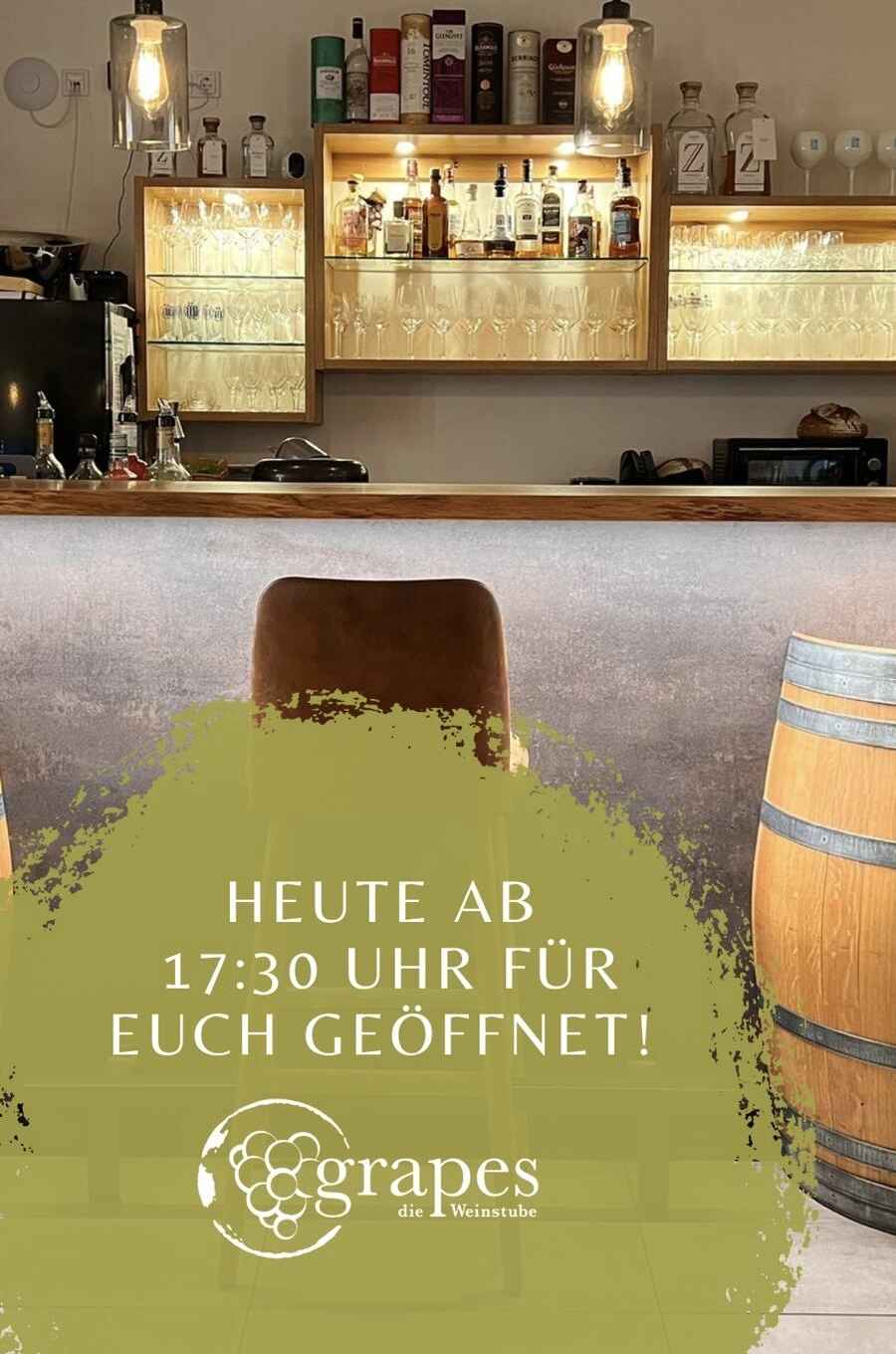 Bild zur Nachricht von grapes - die Weinstube