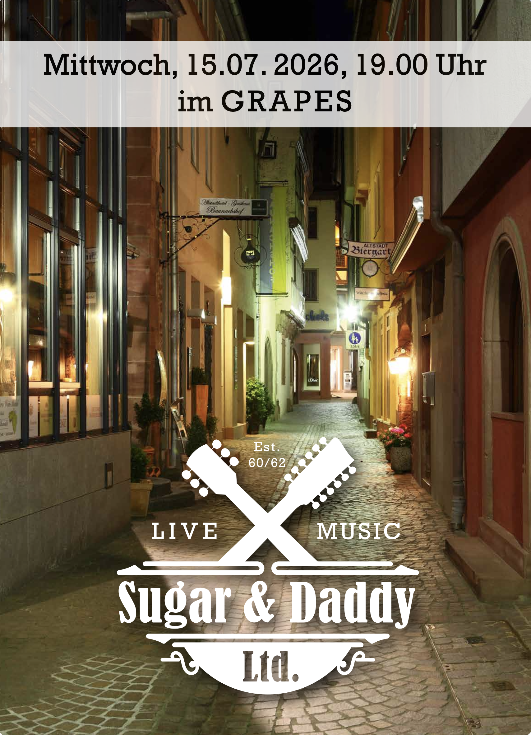 Livemusik mit Sugar and Daddy