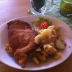 Foto zu Schwalbe Gasthaus: Hütten Cordon Bleu