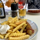 Foto zu Erfrischungsraum | Bistro in der Oldtimer-Tankstelle Brandshof: 