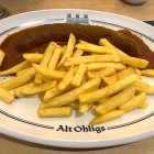 Foto zu Restaurant Alt Ohligs: Currywurst mit heißen Fritten - gute Qualität