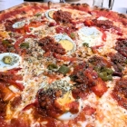 Foto zu Pizzeria Paradiso da Marco: Die Pizza Diavolo - immer ein Erlebnis!