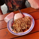 Foto zu Quang Minh Imbiss: Ente knusprig in Knoblauchsoße nach vietnam Art scharf 2025 14,00 €